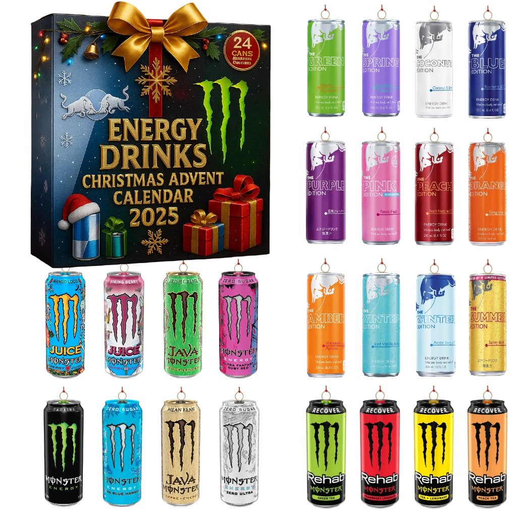 Calendrier de l’Avent Energy Drinks™ 2025