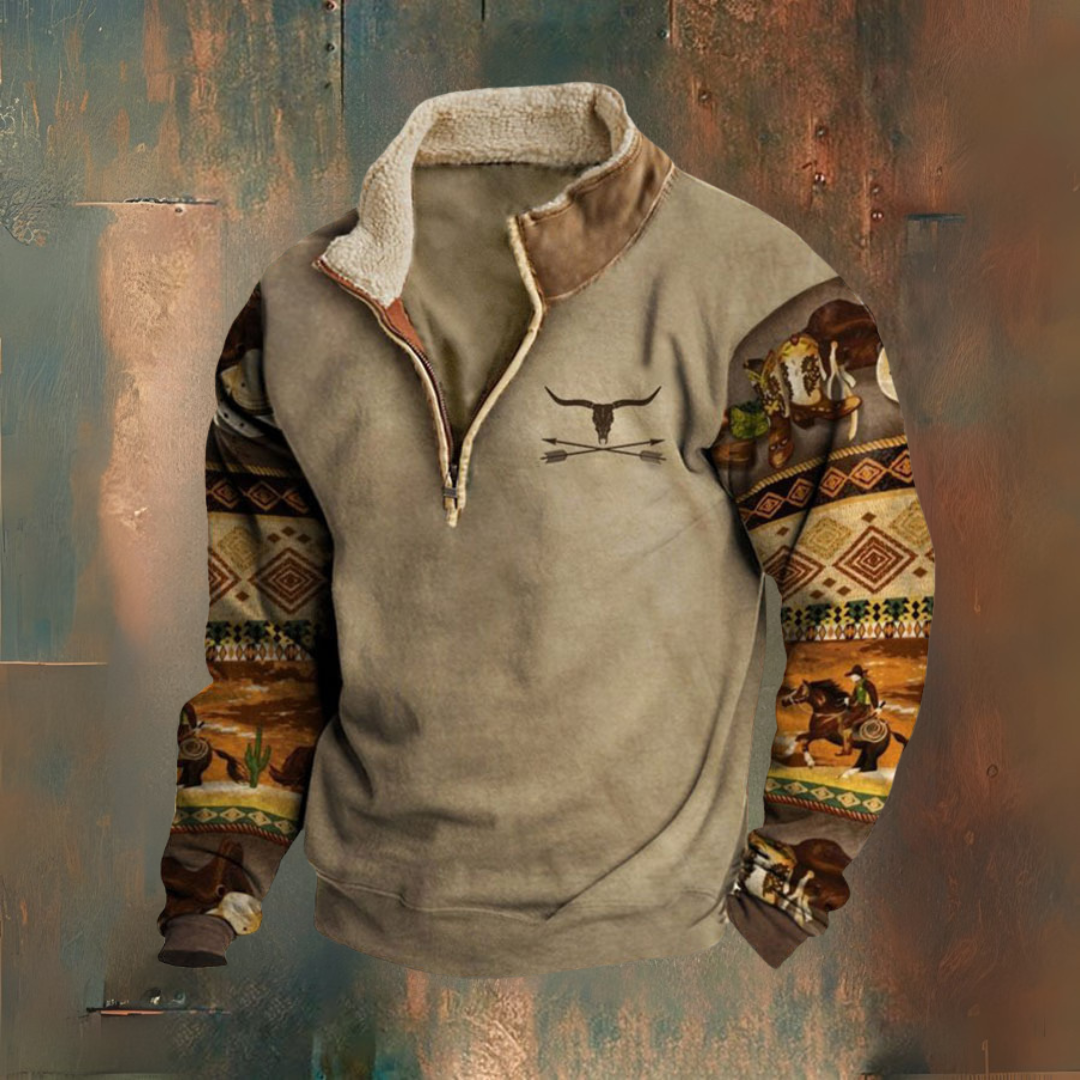 RODEO — Veste demi-zip d’automne-hiver