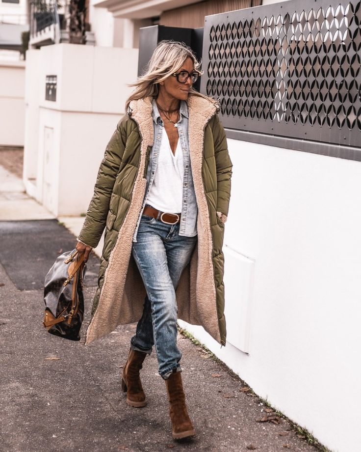 Arana | PARKA RÉVERSIBLE CHAUDE AVEC DOUBLURE EN SHERPA